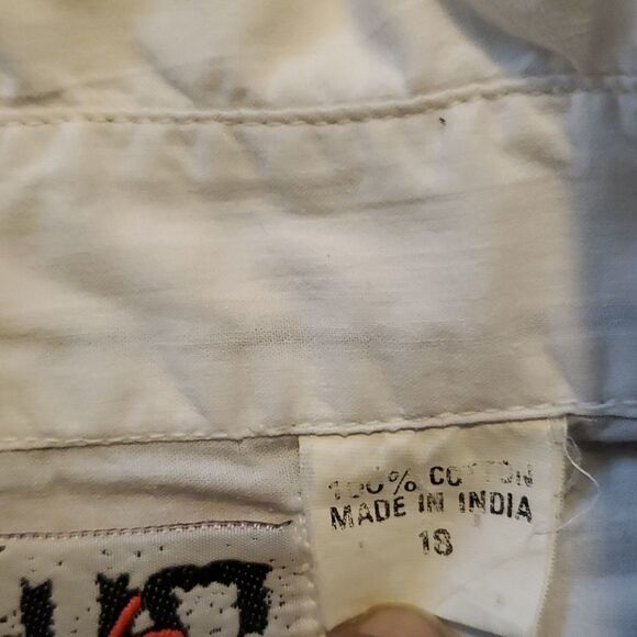 - PLUS PINK black & white button down woman top - Picture 11 of 11